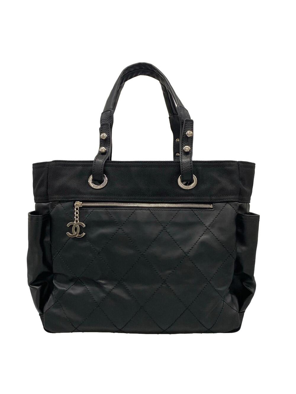 Chanel Paris Biarritz Tote Gm Black #328717C18B